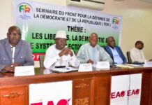 CAN 2025 : L’opposition sénégalaise autour du FDR soutient le gouvernement et accuse la CAF » Cette décision est inique, inacceptable et illégale.. »